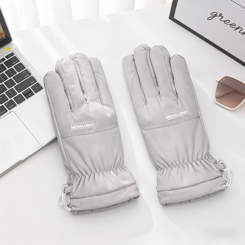 新款冬季保暖时尚手套骑行电时尚动开车触屏防风防水防滑显瘦加绒