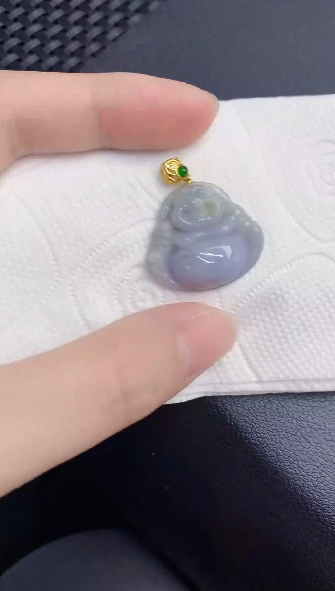 颈饰未镶嵌翡翠天然翡翠缅甸A货
