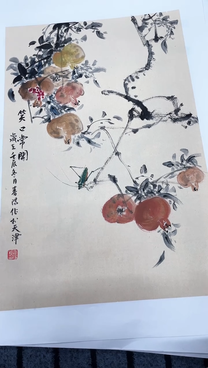 精品国画花鸟作品
