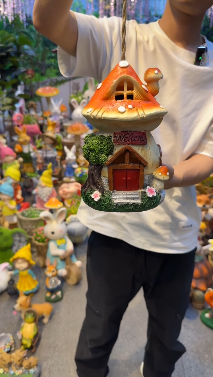 无花朵花园庭院摆件&00&