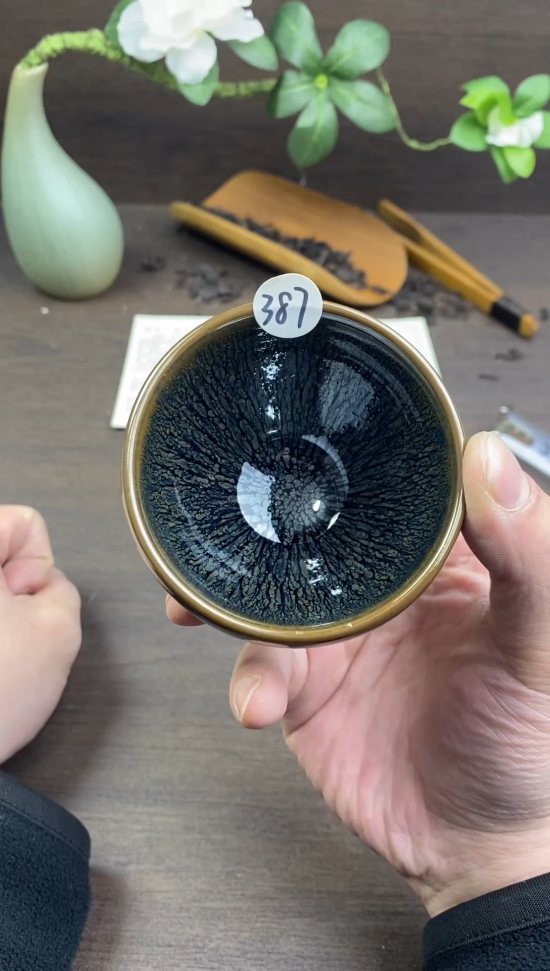 茶盏全手工原矿原釉建盏