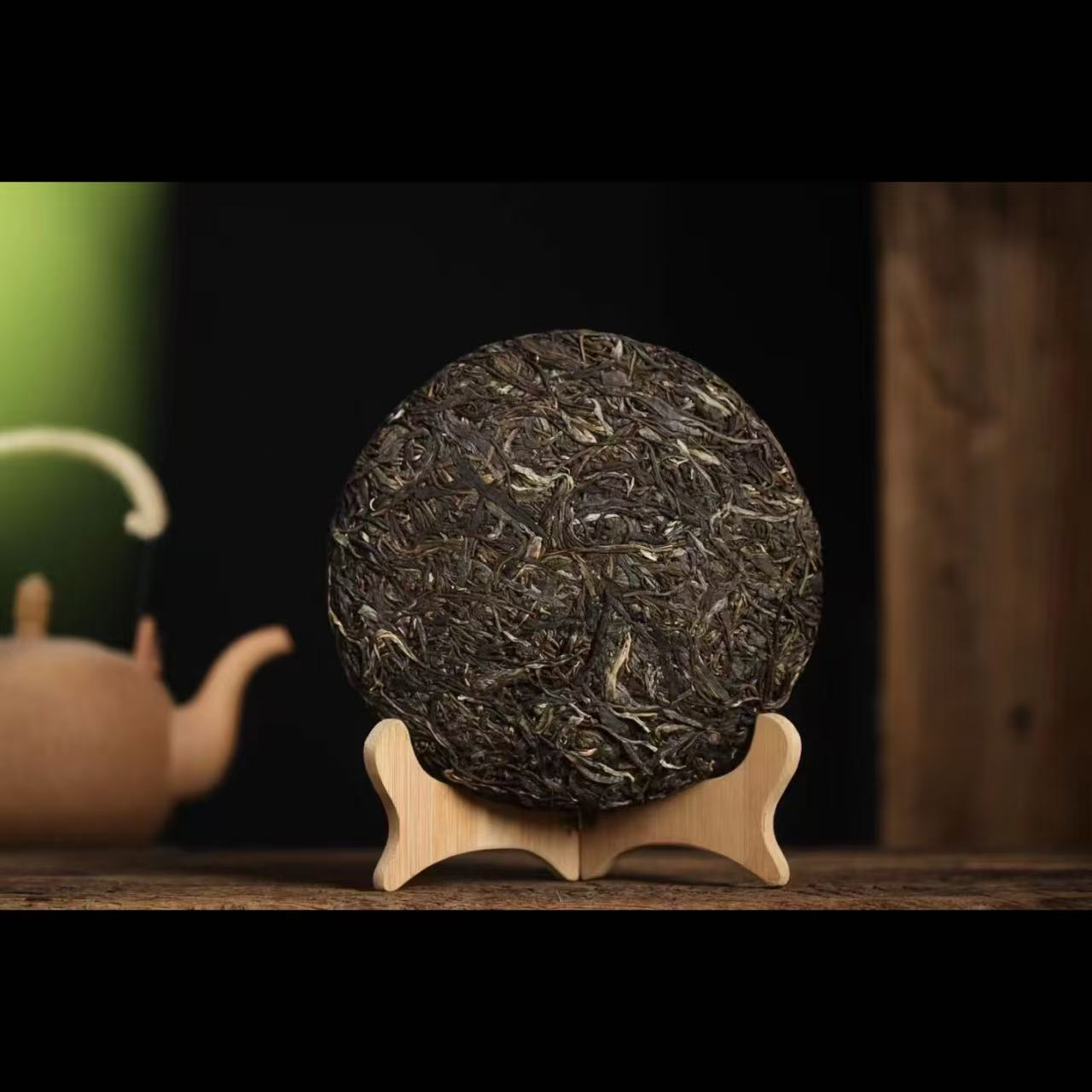 6-4普洱茶生茶（通用链接1) 黑票曼松 200克QZ