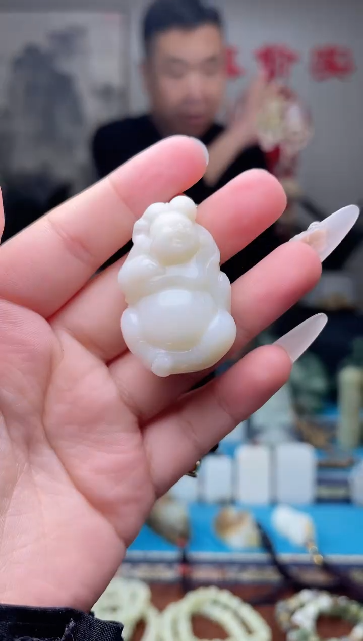 【闪购商品】和田玉未镶嵌挂件1