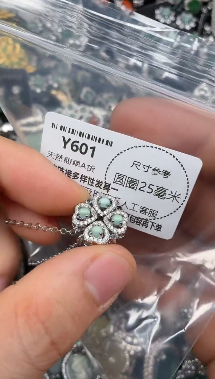 颈饰未镶嵌翡翠Y601项链