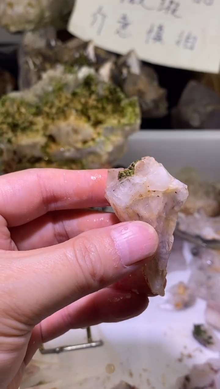 未镶嵌珠宝半成品水晶45号四川美姑超七花园水晶