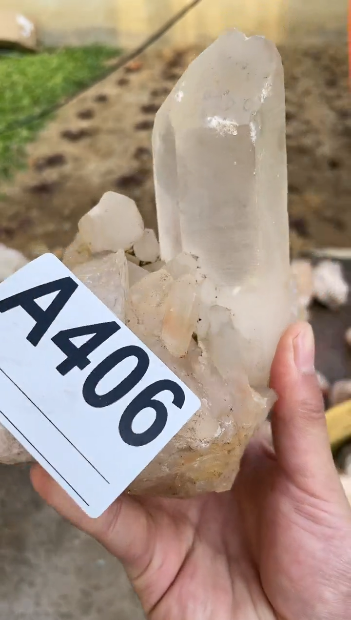 【闪购商品】水晶摆件未镶嵌水晶  406 微瑕