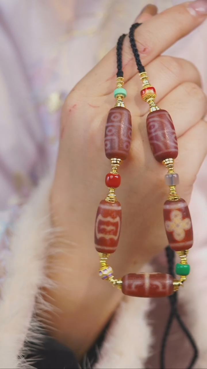 【闪购商品】玛瑙/玉髓项链未镶嵌多样性发一