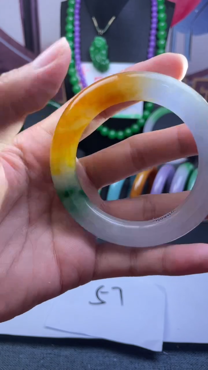 非金属仿水晶爱****】手镯