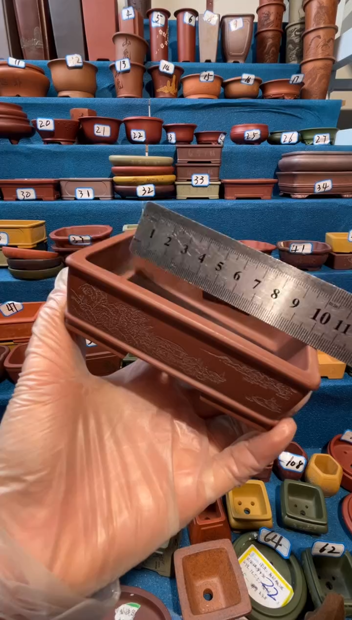 【闪购商品】紫砂紫砂花盆105*6*2.5