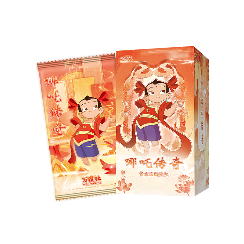 【哪吒叮叮】万漫社《哪吒传奇》艺术典藏卡牌盲盒（代拆）
