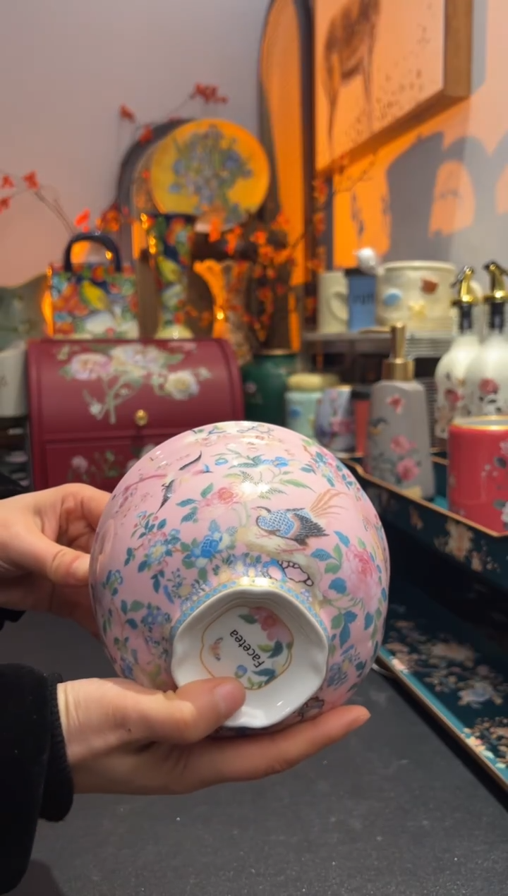  外贸陶瓷铁艺家居百货/2只