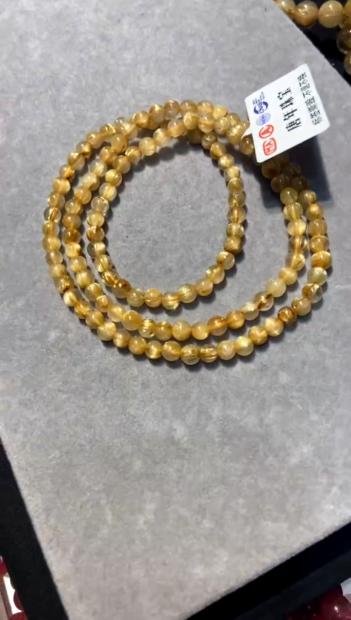 【闪购商品】水晶493-未镶嵌金发三圈