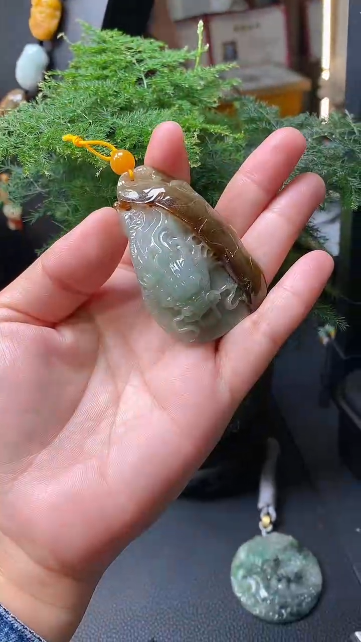 【闪购商品】翡翠颈饰未镶嵌挂件