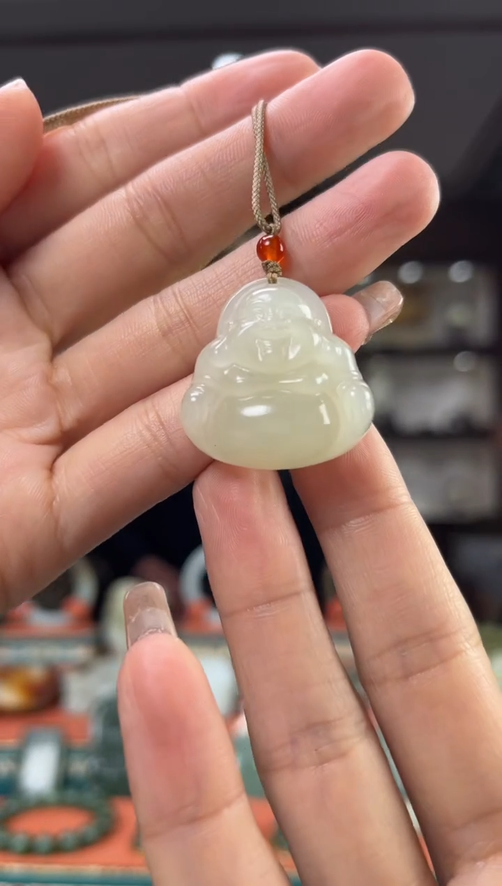 【闪购商品】和田玉颈饰未镶嵌佩佩28mm左右