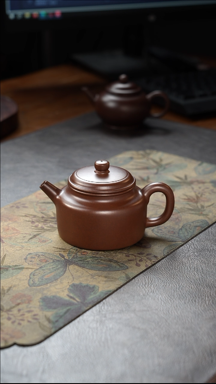 茶壶紫砂德钟底槽青