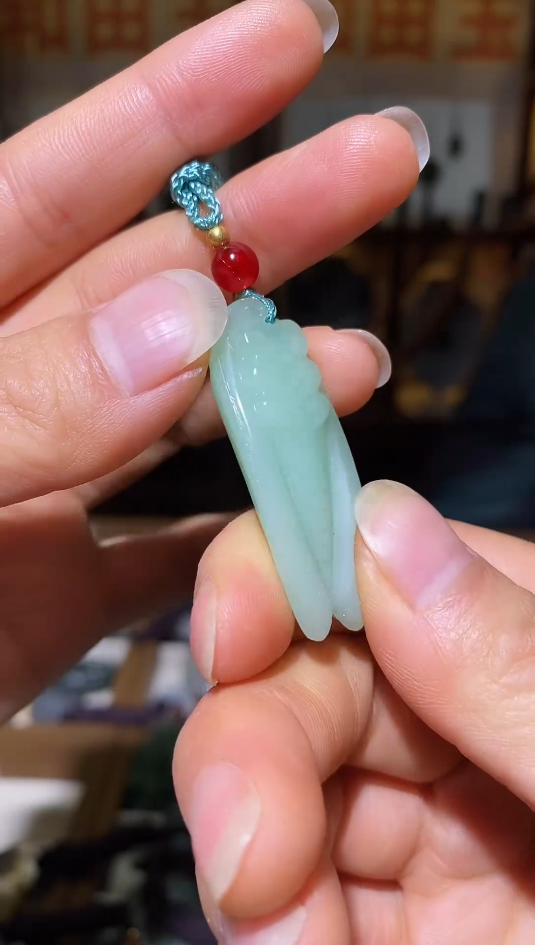 查罗石未镶嵌颈饰3