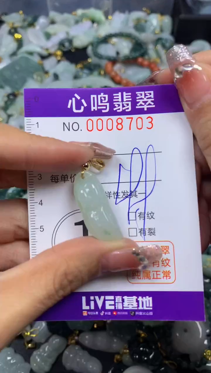 【闪购商品】翡翠颈饰未镶嵌闪购008703