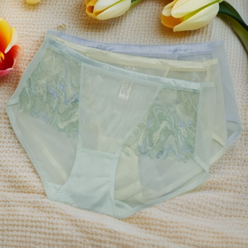 【佳衣11/23七】A1-A100女士内裤棉莫代尔蕾丝冰丝舒适透气毛茸茸