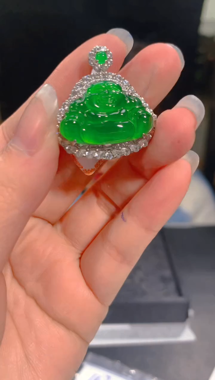 【闪购商品】定制翡翠未镶嵌88定制翡翠，多样性发货（发其一）