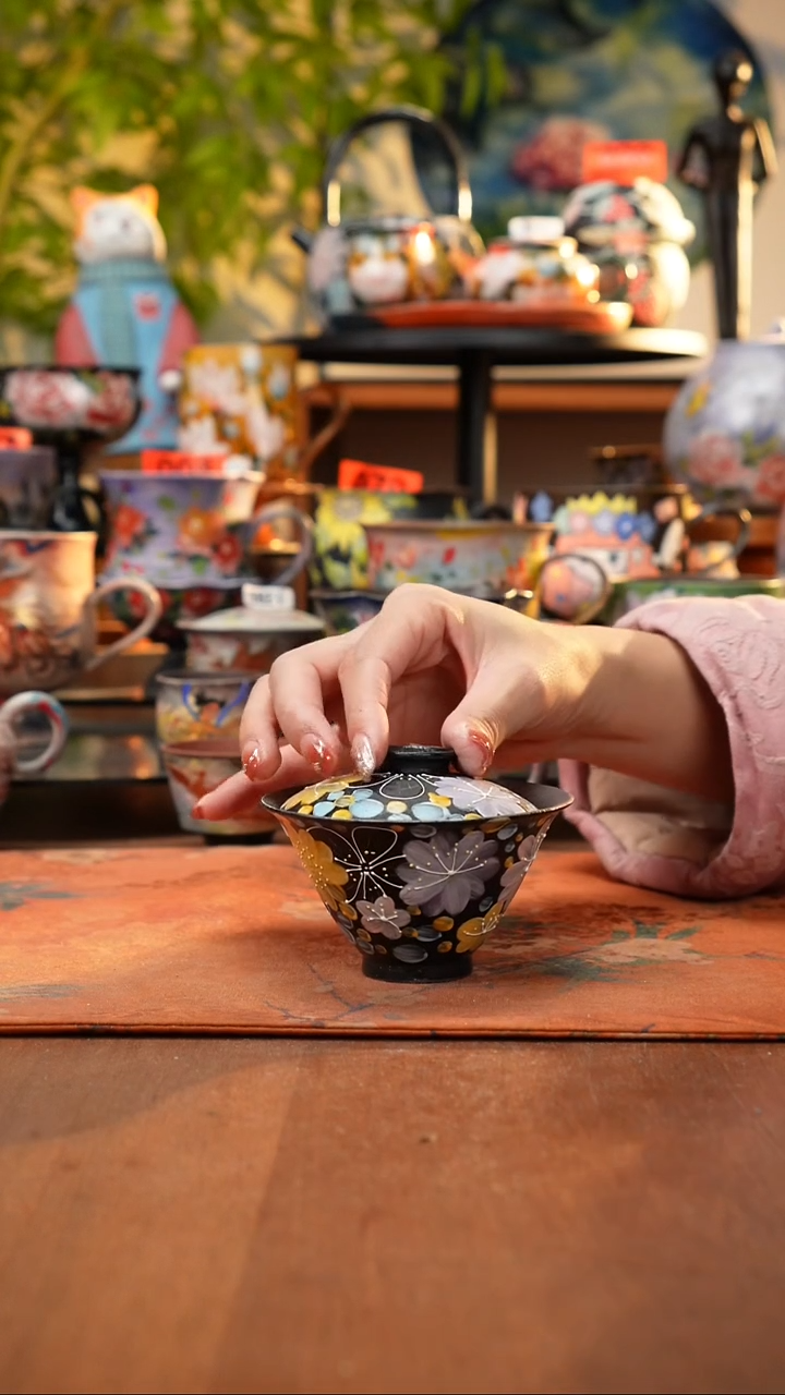 瓷片景德镇手工手绘690