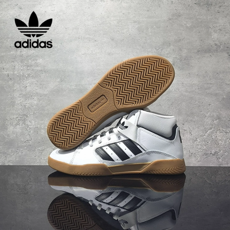 Adidas/阿迪达斯三叶草男子秋冬款VRX MID中帮复古休闲板鞋EE6233