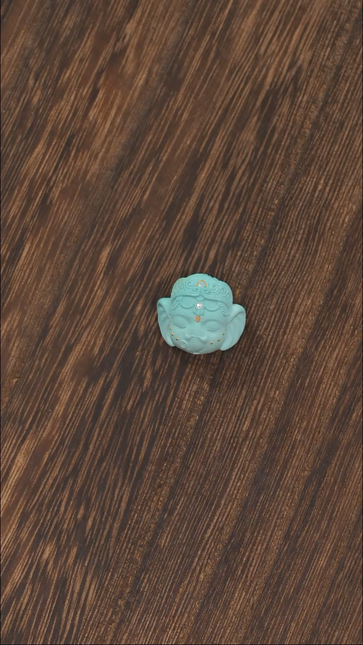 【闪购商品】绿松石挂饰1未镶嵌1