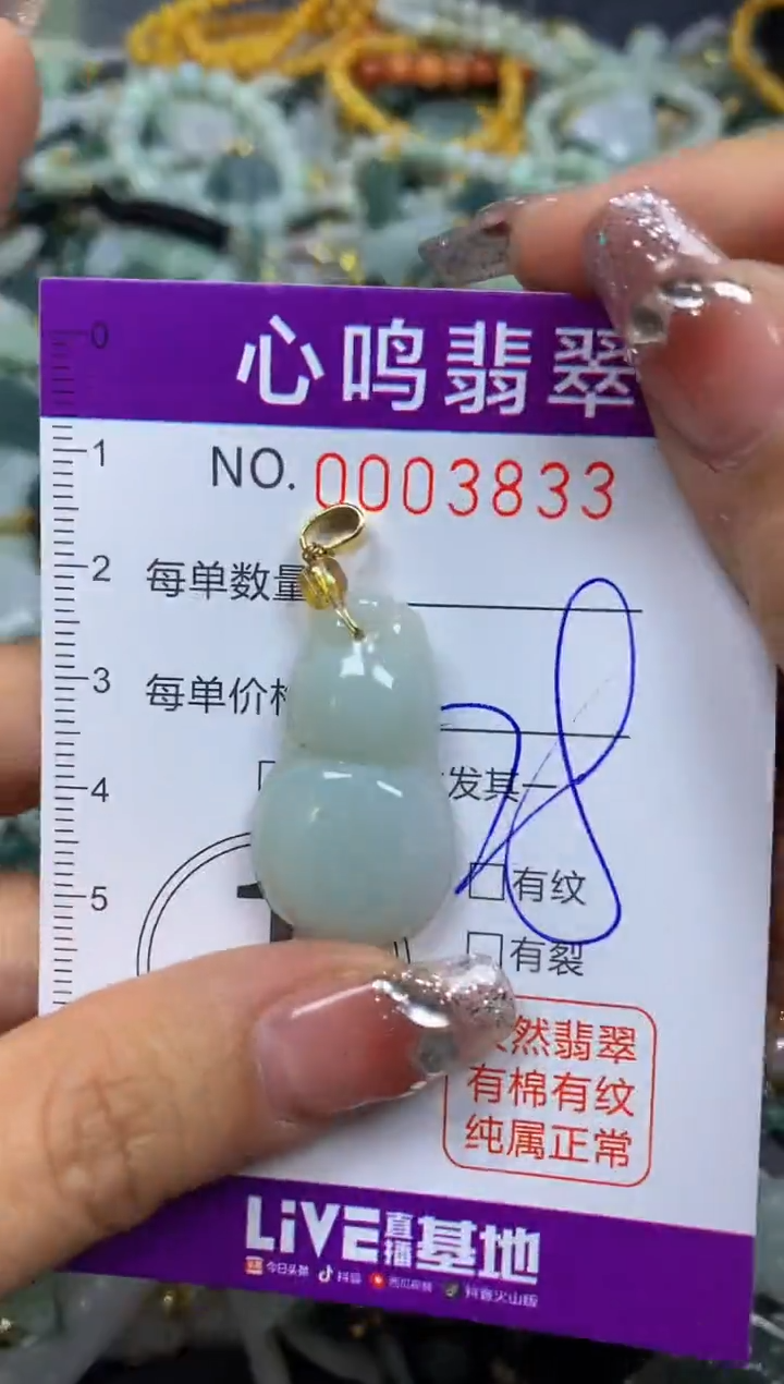 【闪购商品】翡翠颈饰未镶嵌闪购003833