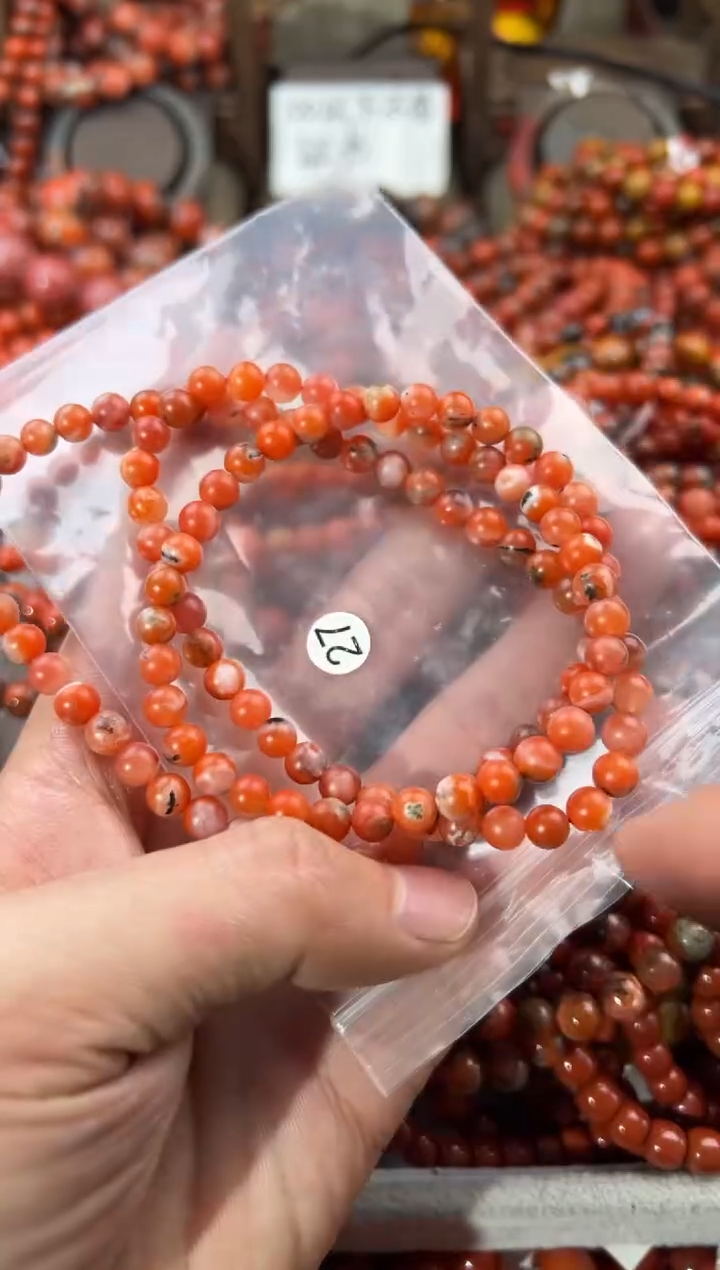 未镶嵌手串南红玛瑙6