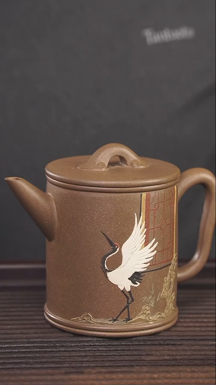 【闪购商品】紫砂茶壶240cc顾氏手工紫砂