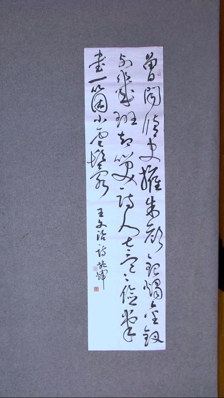 书法施辉 江西新余138*34四平尺