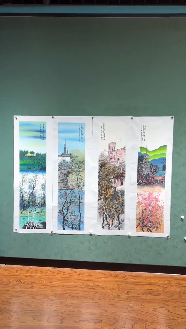 【闪购商品】国画周建真老师亲笔绘画作品29-87