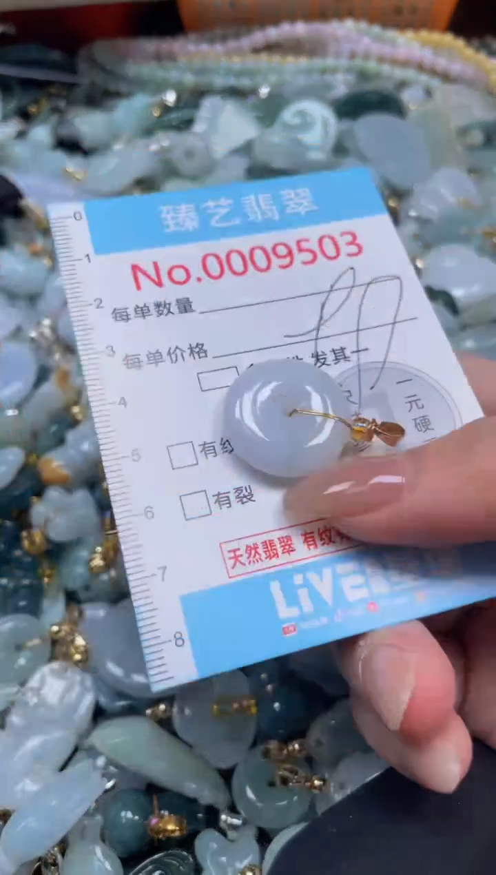 颈饰未镶嵌翡翠9503