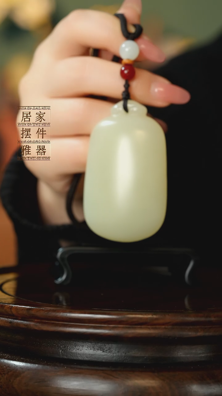 玉《如意手把》摆件