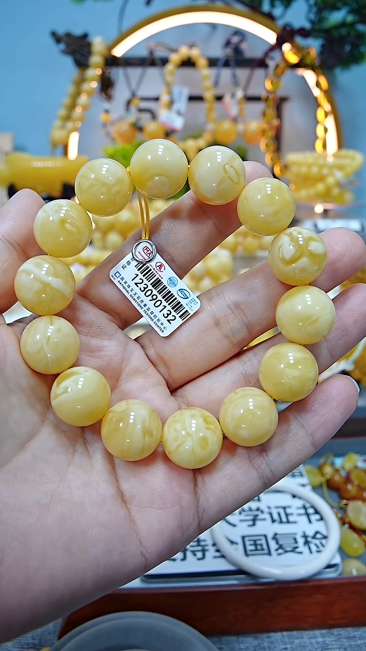 【闪购商品】蜜蜡手串未镶嵌16*******