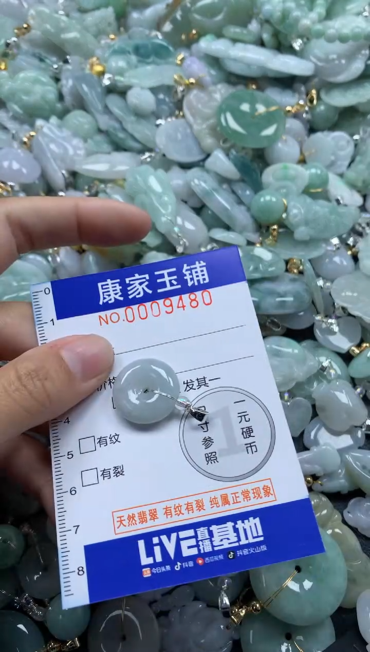 颈饰未镶嵌翡翠9480