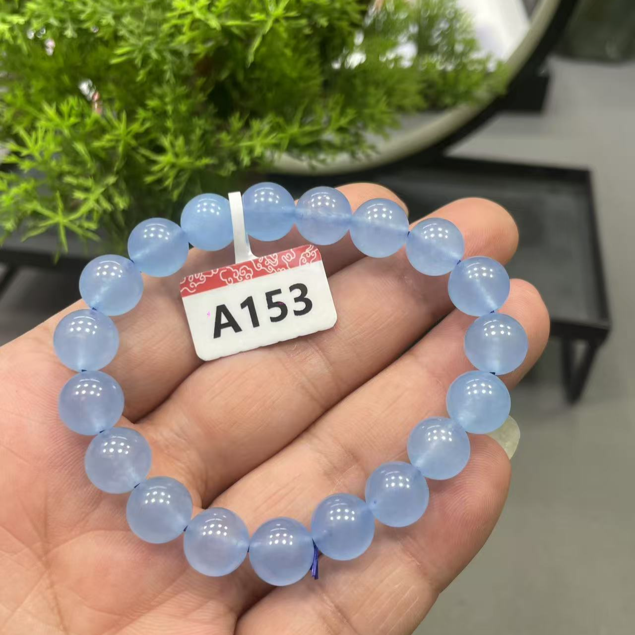 【喜汇甄选】A153海蓝宝单圈手串