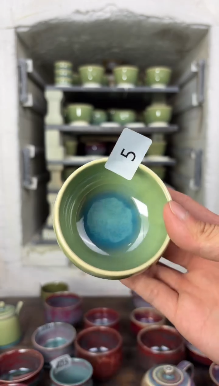 【闪购商品】摆件钧瓷窑变精品茶器