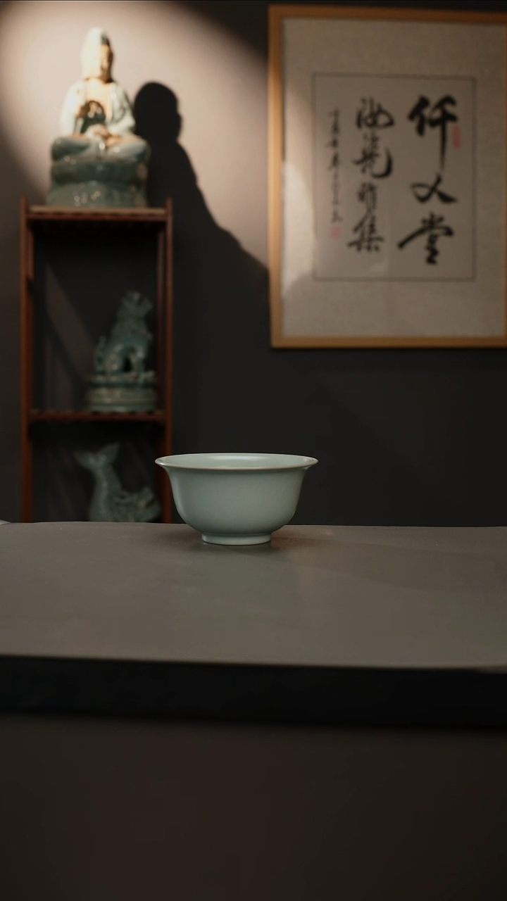 【闪购商品】杯仿古釉原矿   压手杯