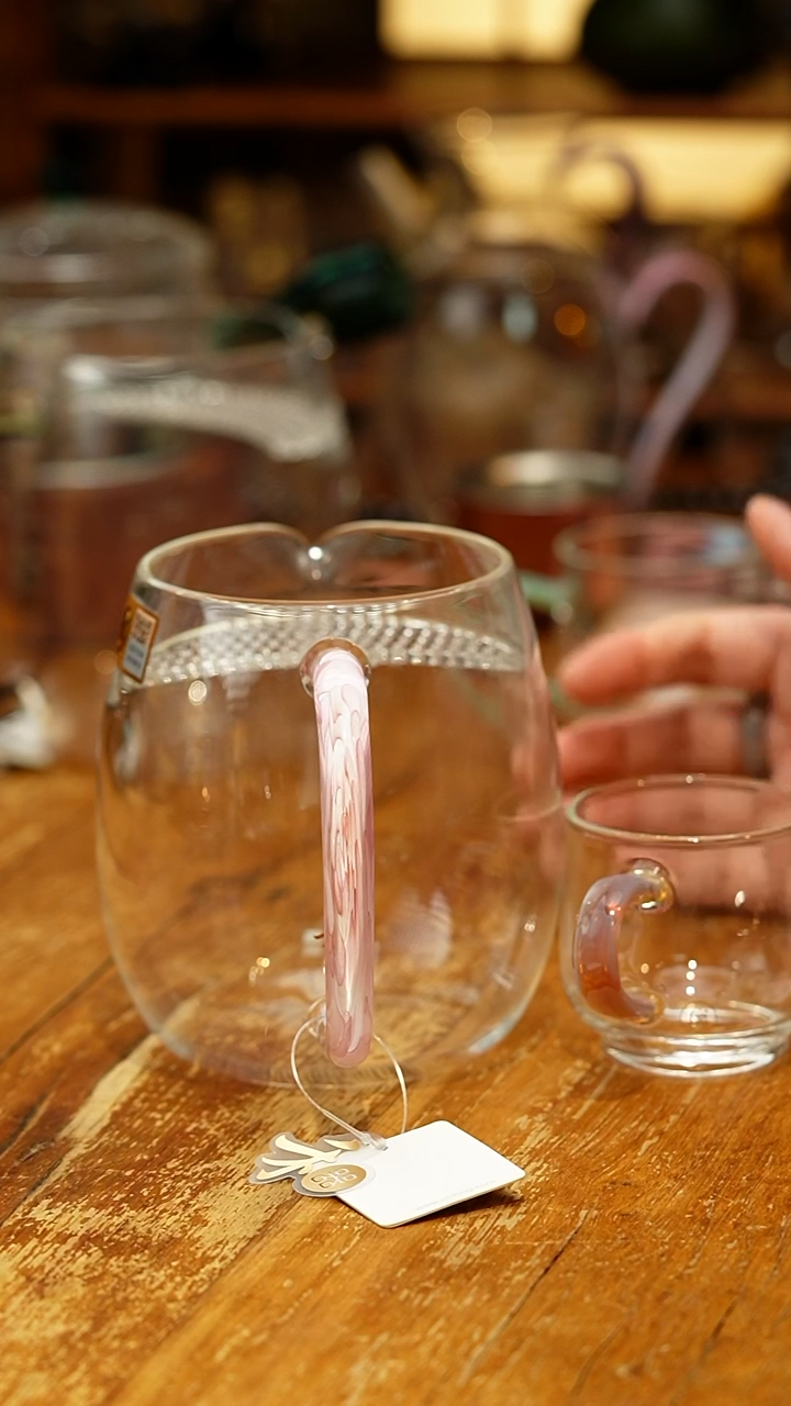【闪购商品】禾器/澄然煮茶器/凤尾粉玉+水月杯粉玉