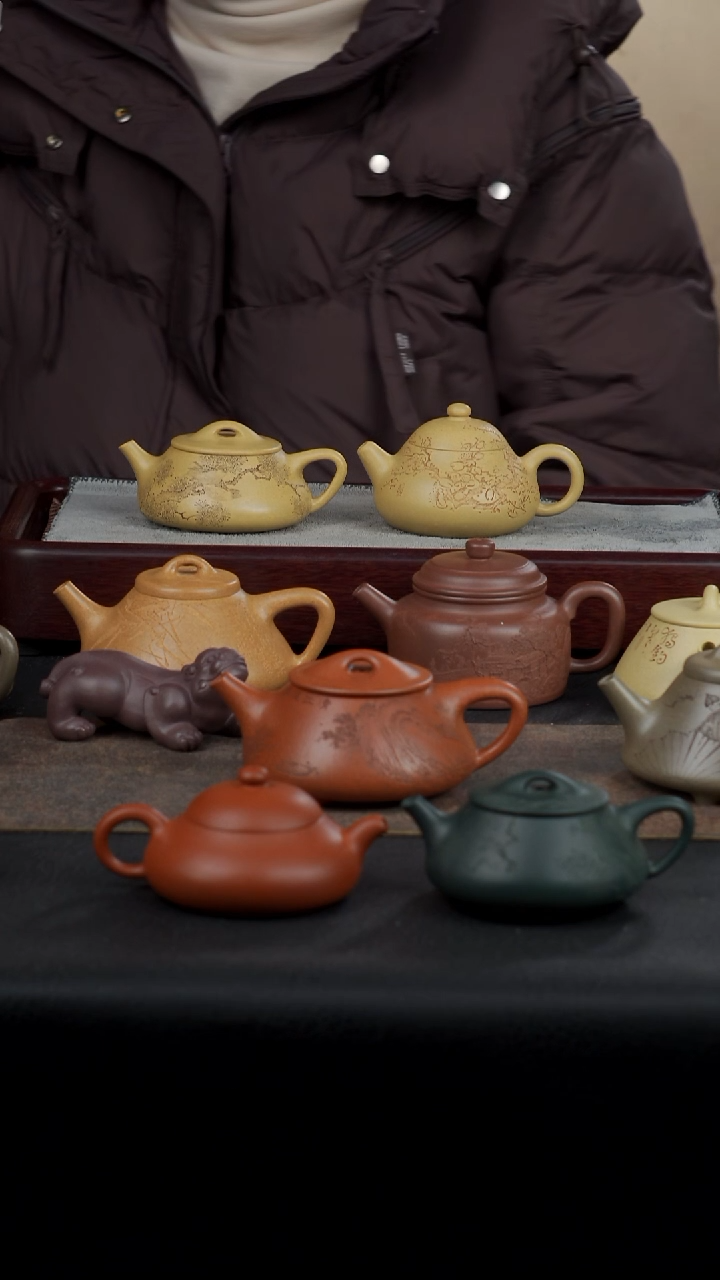 茶壶紫砂M****a小满全手工梨皮本绿