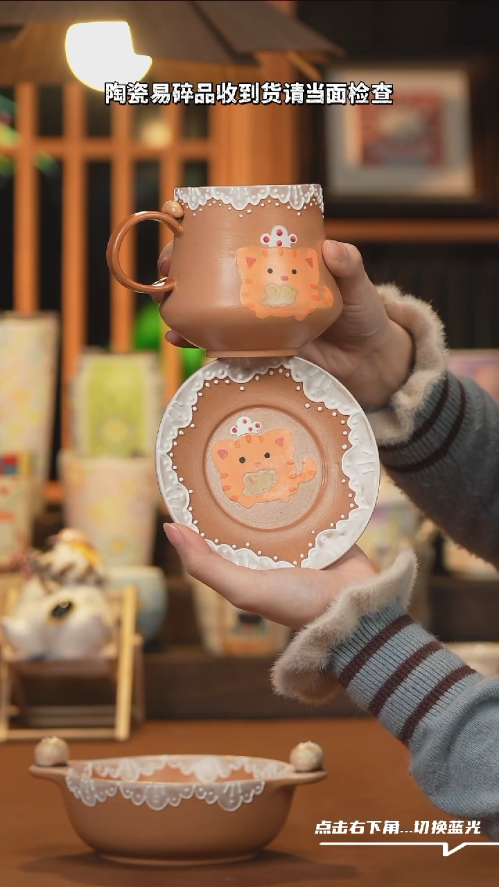 【闪购商品】摆件C547文创纯手工手绘