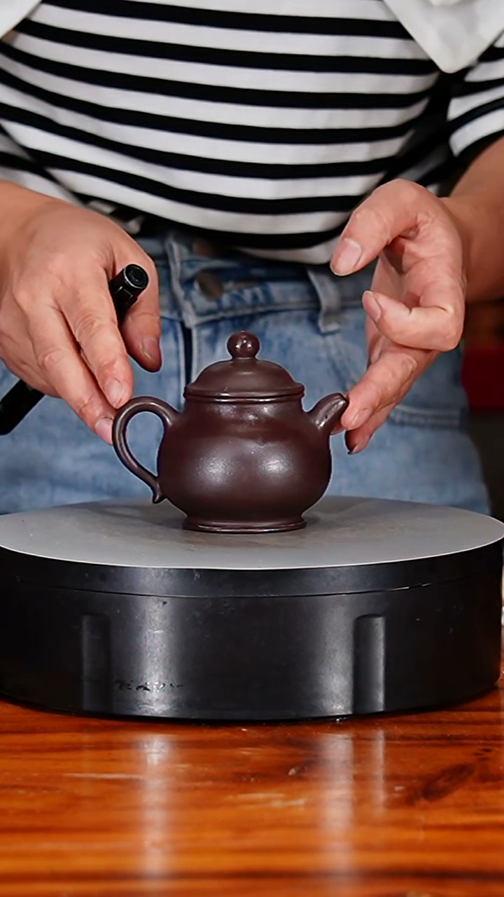 宜兴原矿紫砂壶茶壶120C