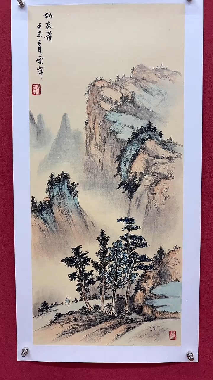 国画张广恩-国画山水2平尺A0305