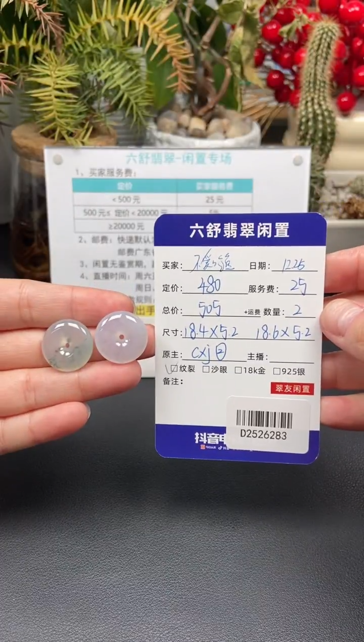 颈饰未镶嵌翡翠不***?D2526283