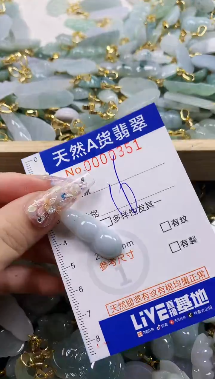 颈饰未镶嵌翡翠天然A货翡翠