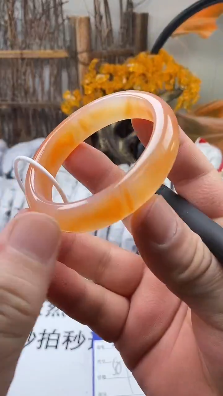 手镯玛瑙/玉髓未镶嵌298-58/9(多样性发货看清圈口下单）