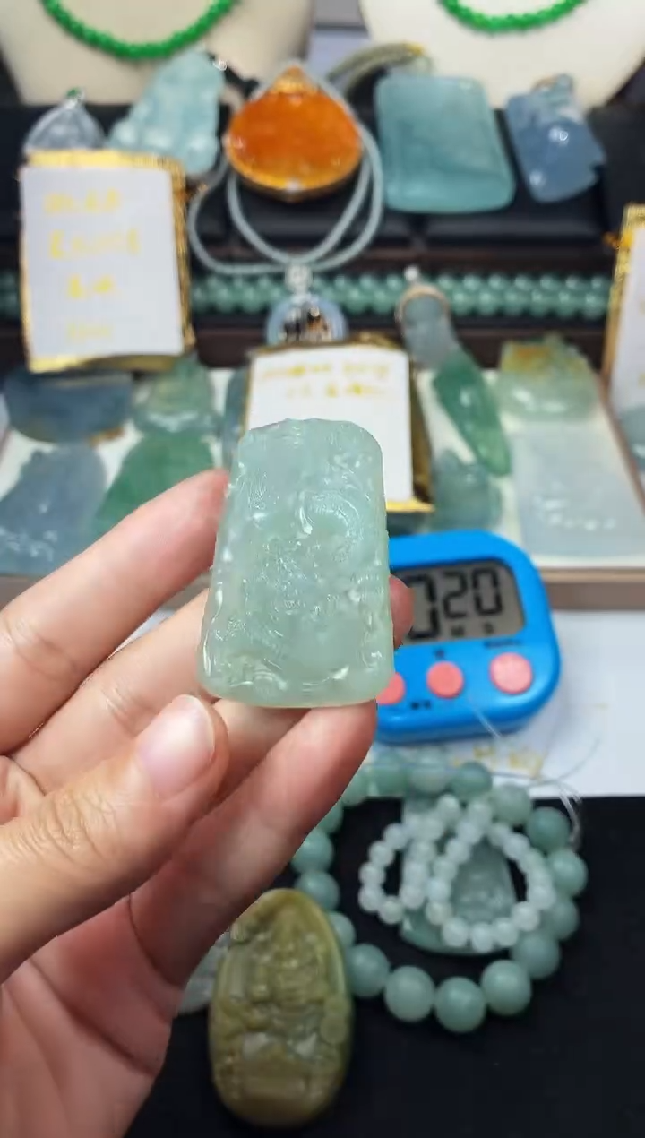 未镶嵌定制翡翠御*～4091毛货不退不换