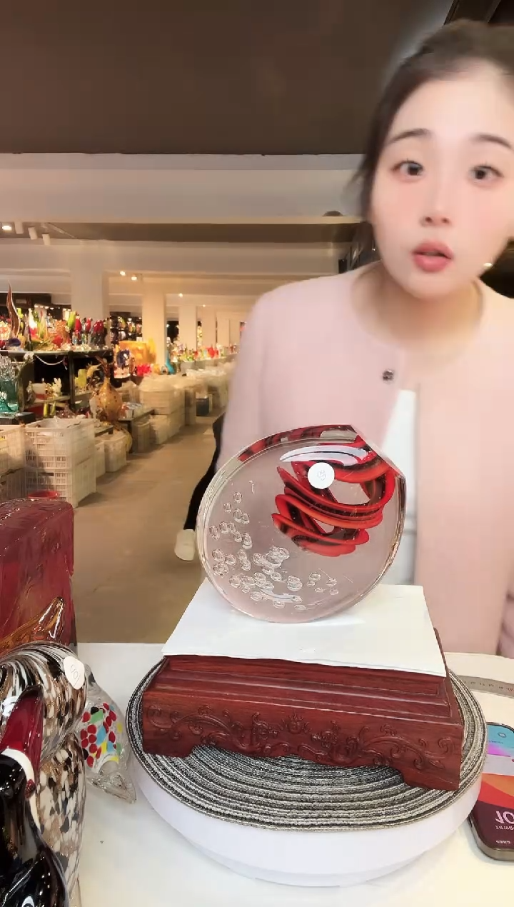 【闪购商品】茶盏纯手工热塑琉璃摆件