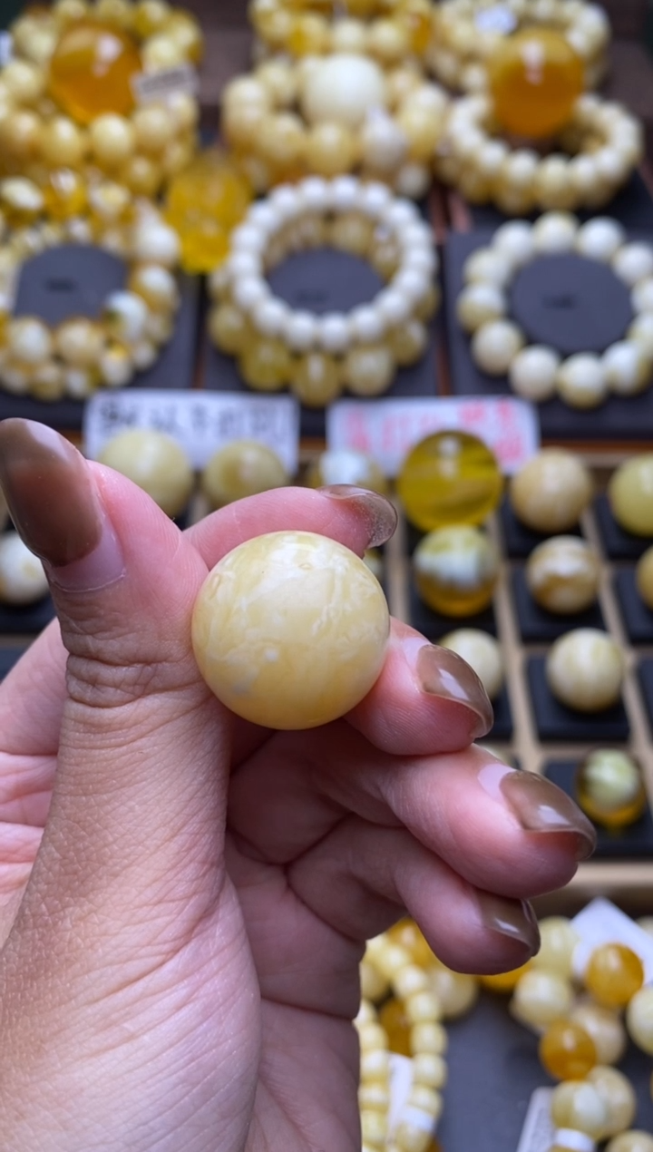 【闪购商品】琥珀裸石未镶嵌大小姐珠宝严选120