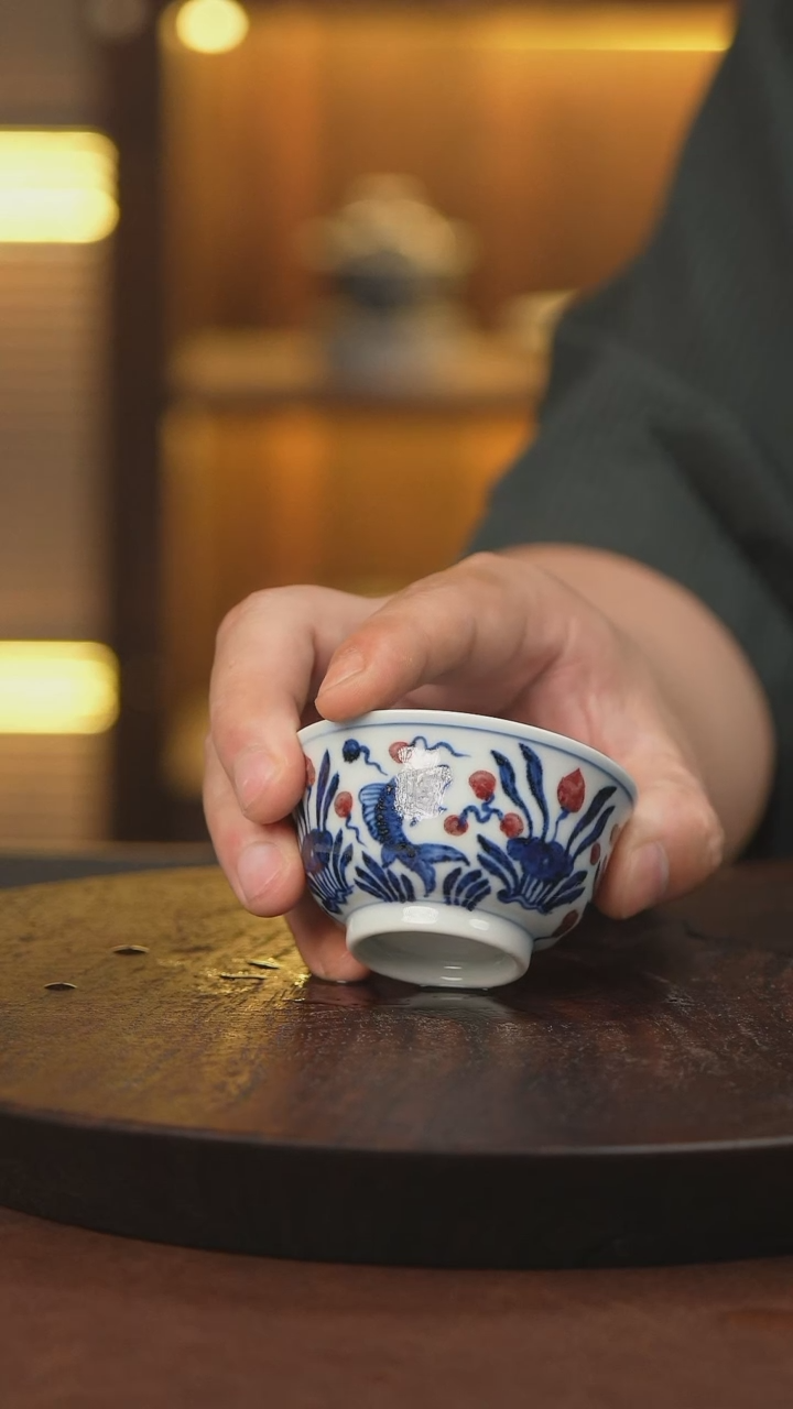 杯6景德镇手工手绘杯